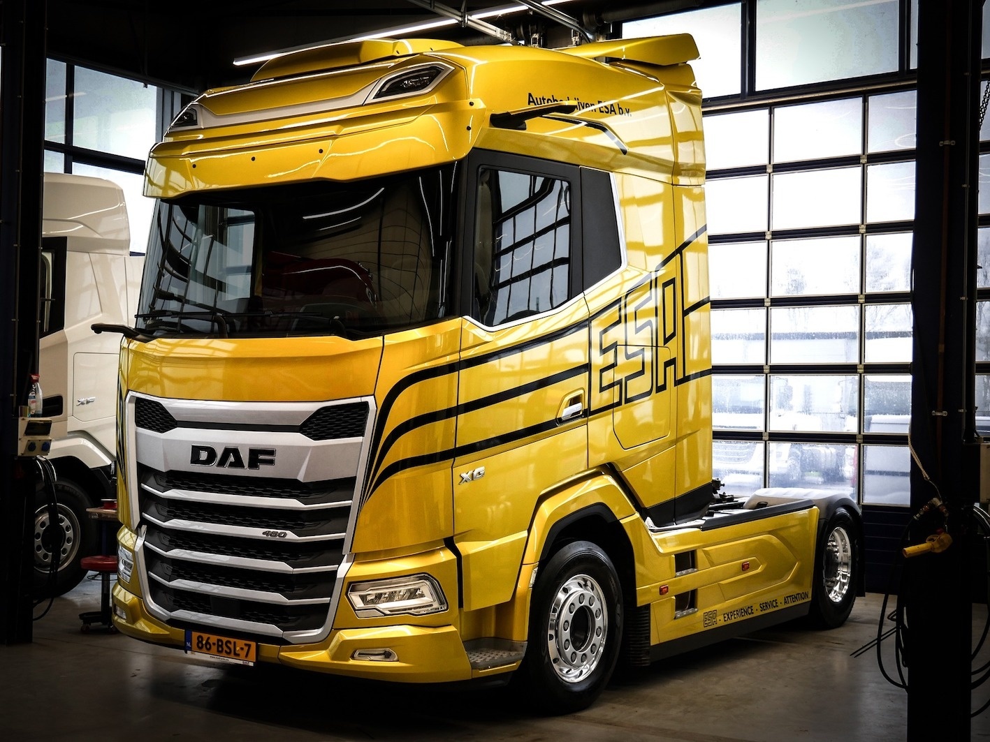 Solarguard Zonneklep DAF XF / XG zonder steunen