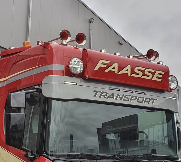 TruckStyle Sweden Zonneklep Scania NextGen 30cm