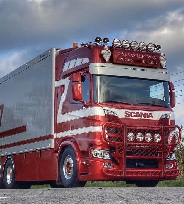 TruckStyle Sweden Zonneklep Scania NextGen 30cm - Recht