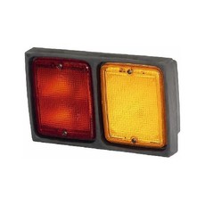 Hella Hella square tail light red/orange