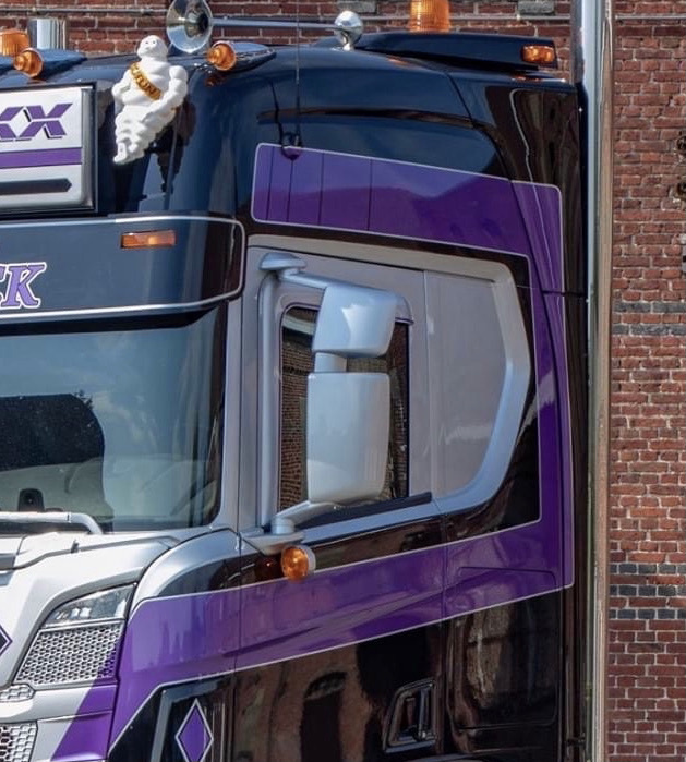 Raamwindgeleiders Scania NextGen