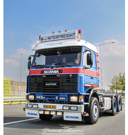 Scania Scania spatlap wit (stuk)