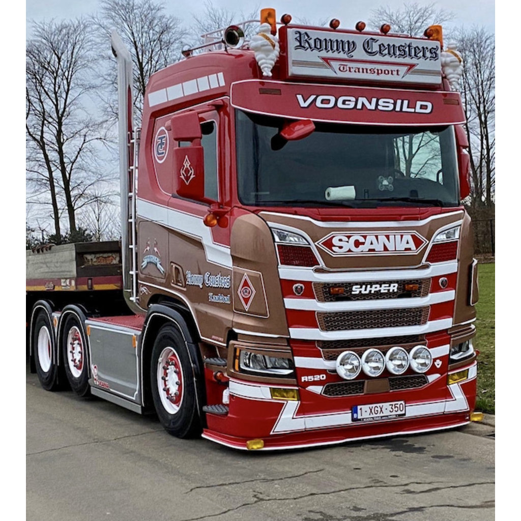 Scania Cabinetrap Scania NGR (Staal)