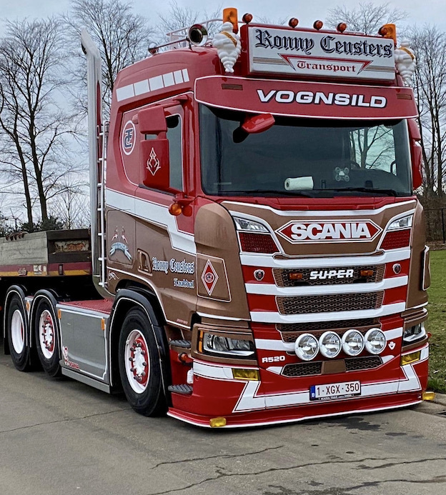 Cabinetrap Scania NGR (Staal)