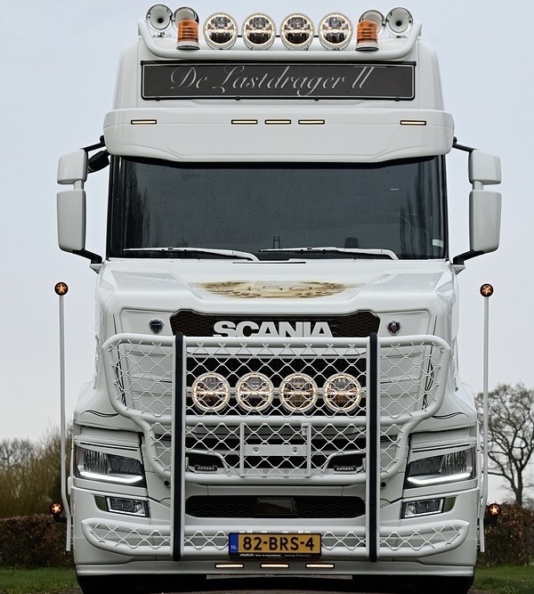 Coles Custom Coles Custom 1-piece zonneklep Scania NG