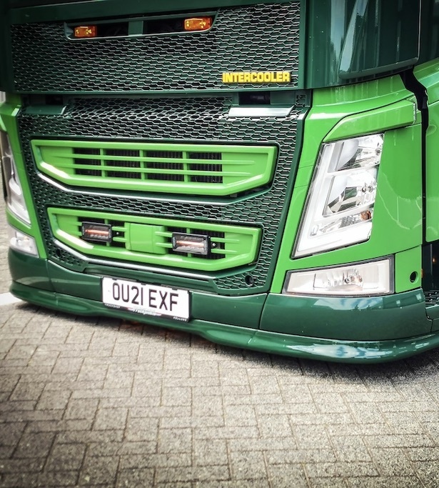 Solarguard Onderspoiler Volvo FH4/FH5 9 cm (low deck)