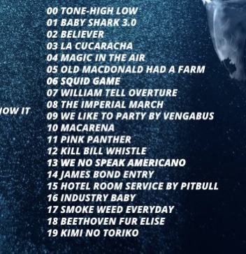 Basuri baby shark 3.0 airhorn - 20 melodies