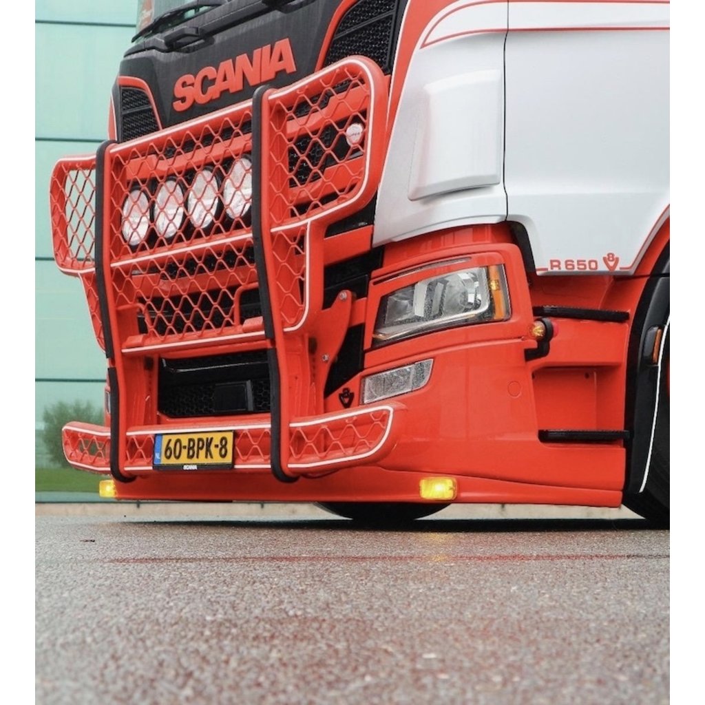 Solarguard CP Tuning bumper spoiler for Scania NG medium bumper