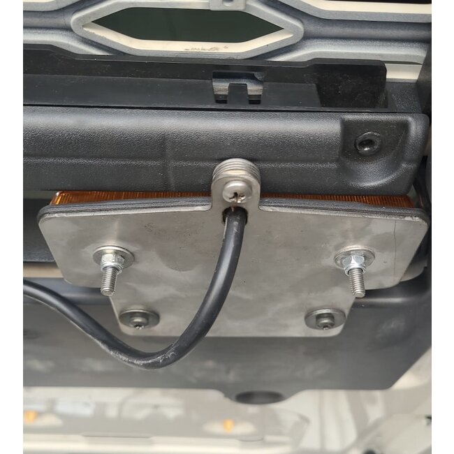 Mounting frame for double burners Volvo