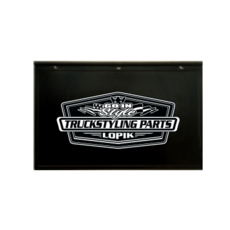 GIS GIS Mudflap with truck styling parts logo 65x35cm (piece)