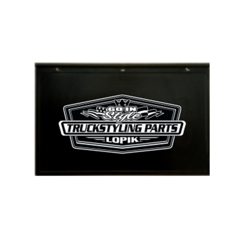 GIS GIS Mudflap with truck styling parts logo (piece)