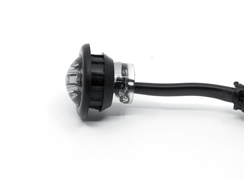 Ledson smoke inbouwlamp rond 28mm - wit, oranje & rood