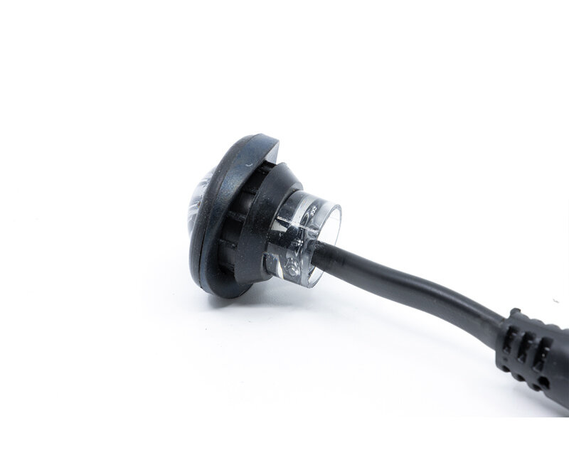 Ledson smoke inbouwlamp rond 28mm - wit, oranje & rood