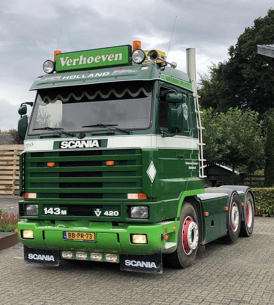 Scania Toplamp Scania 3-serie Topline wit