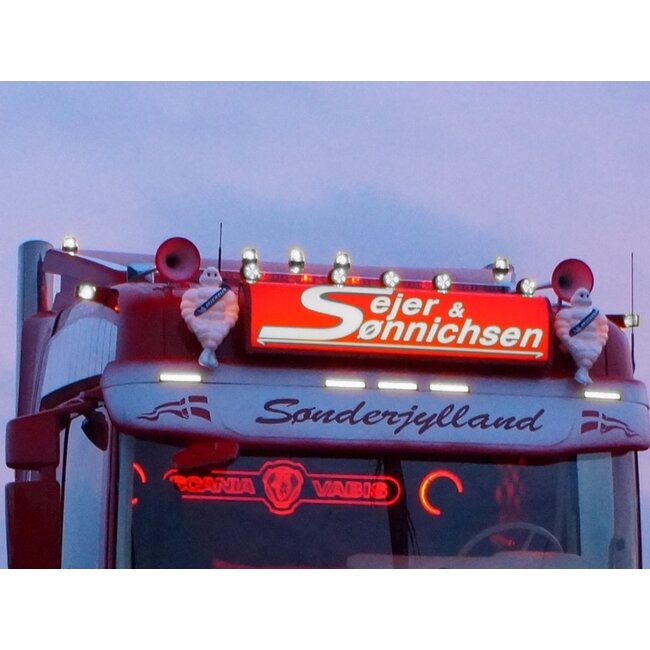 Top lamp Volvo Oranje of Wit 24V LED