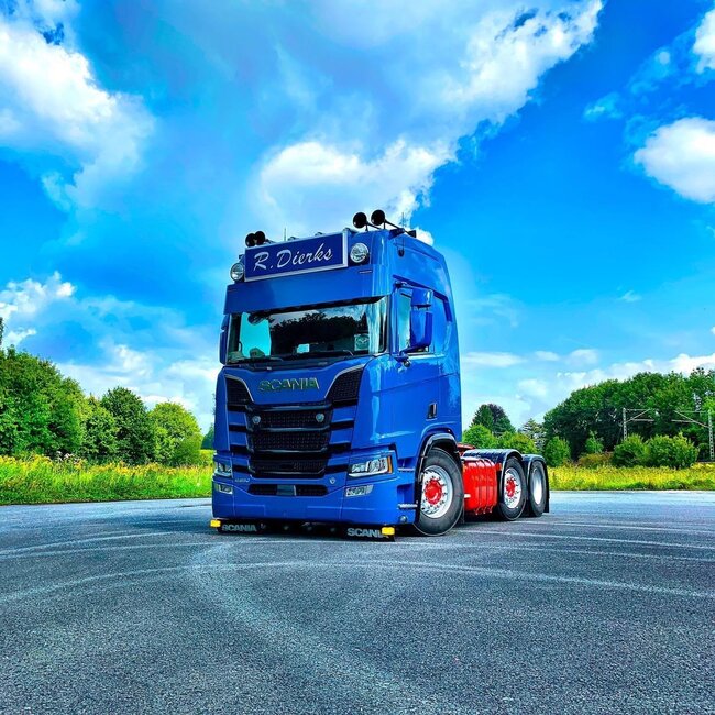 Fox Parts Sunvisor Scania NG Straight 39 cm