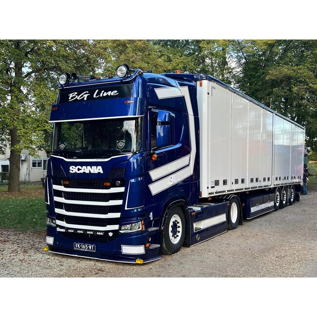 Fox Parts Sunvisor Scania NG Straight 39 cm