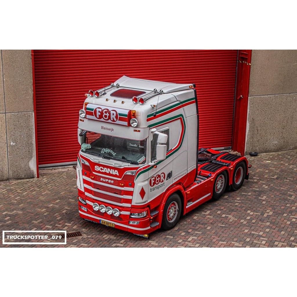 Scania Toplamp Scania 142 rood/wit (set)