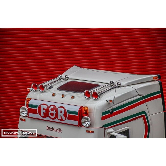 Toplamp Scania 142 rood/wit (set)