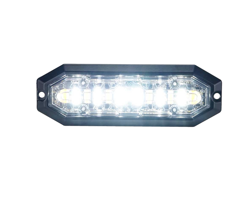 Strands 12-LED Grill flitser oranje/wit 12-24v