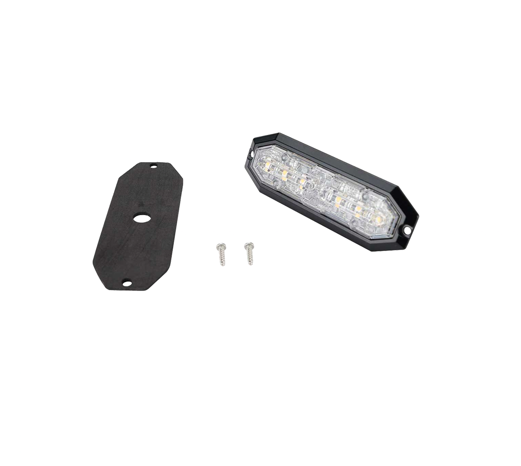 Strands 12-LED Grill flitser oranje/wit 12-24v