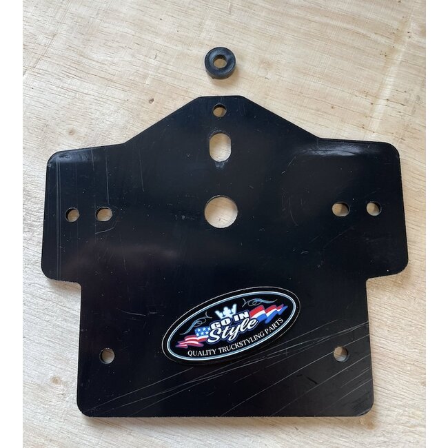 Mounting frame for double burners Volvo