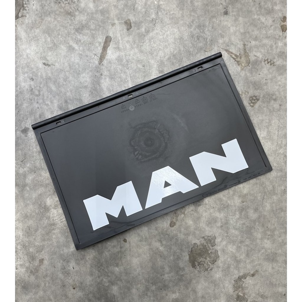 MAN Nice Mudflap with MAN letters 62x40cm