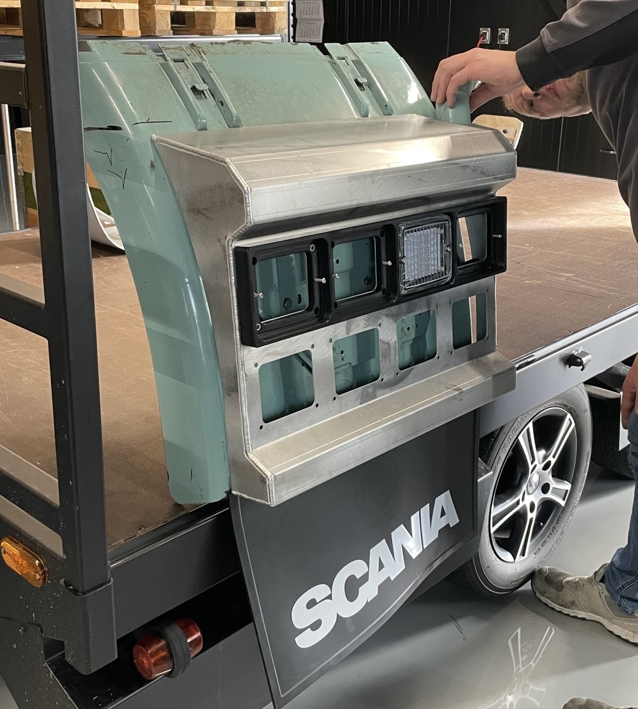 Turbo Truckparts Taillight system incl frames (set)