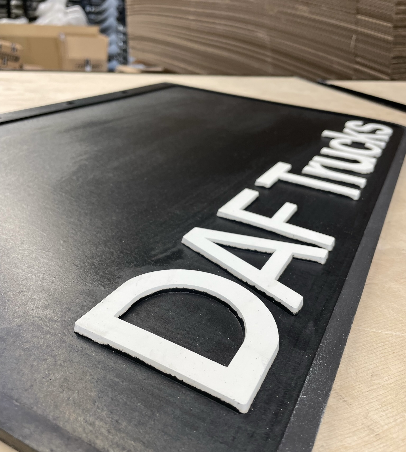 DAF trucks mudflap 60x40cm (per piece)