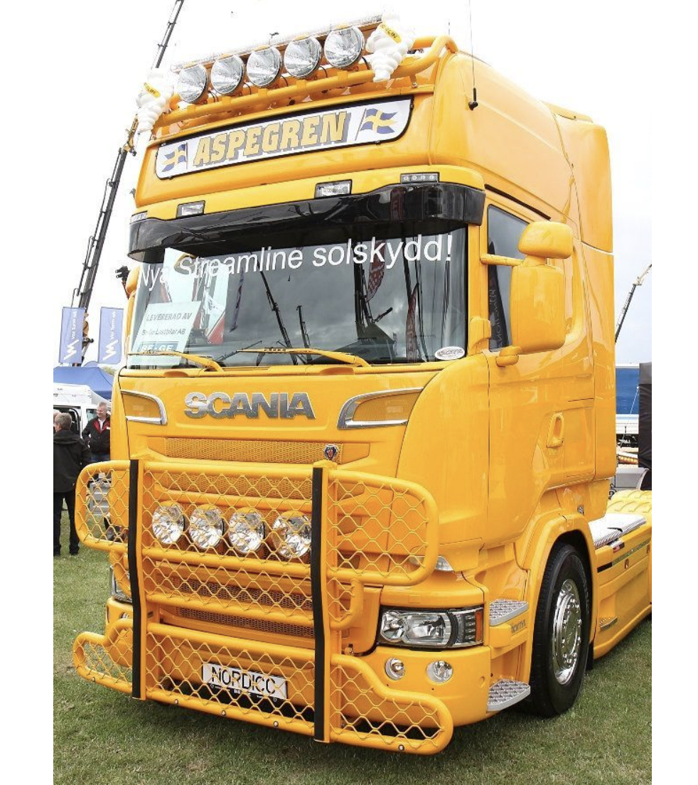 Vepro XL-zonneklep Scania Streamline 2013+