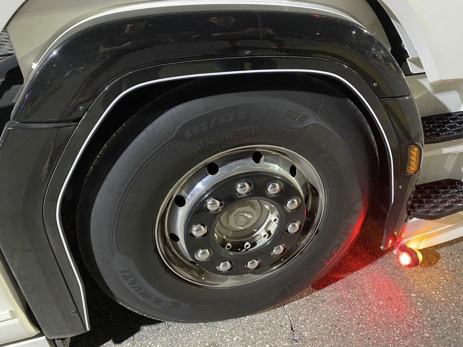 Spatbord verlenger voor Scania NG (set)