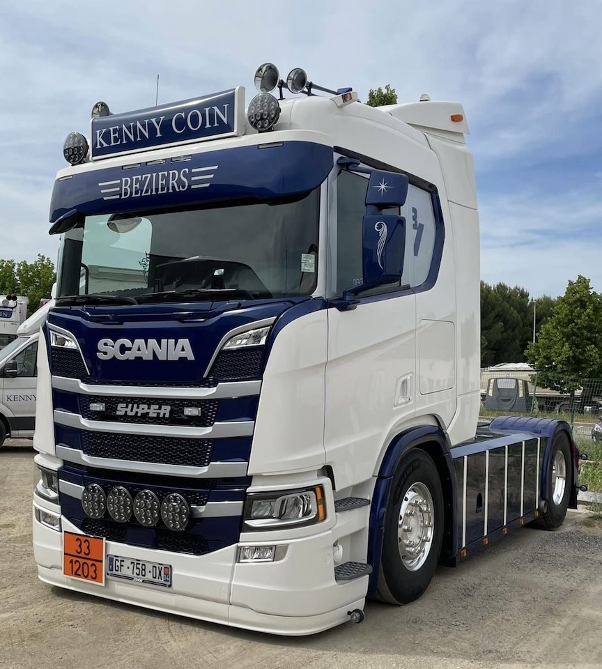 Solarguard CP Tuning bumper spoiler for Scania Nextgen low bumper