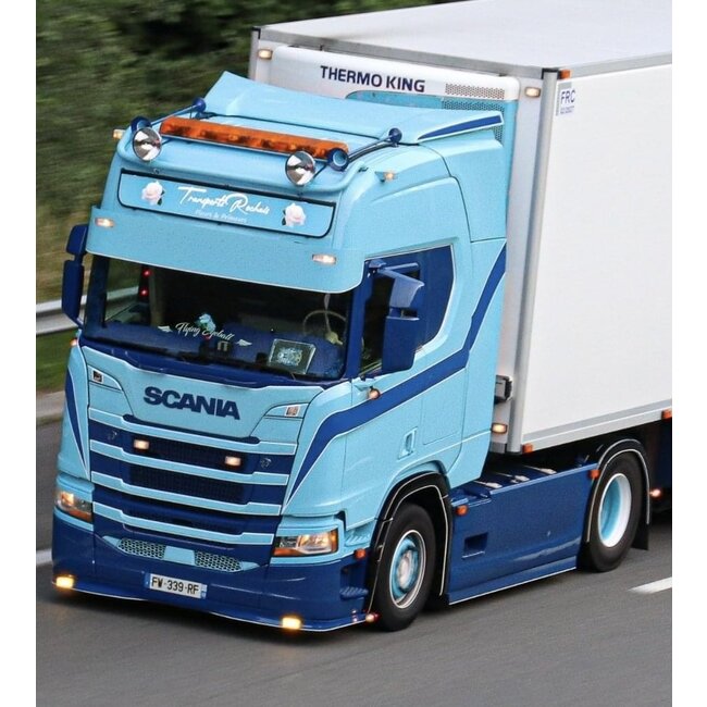 Originele Scania 4-/R-serie zonneklep lamp in oranje, wit, LED en bol