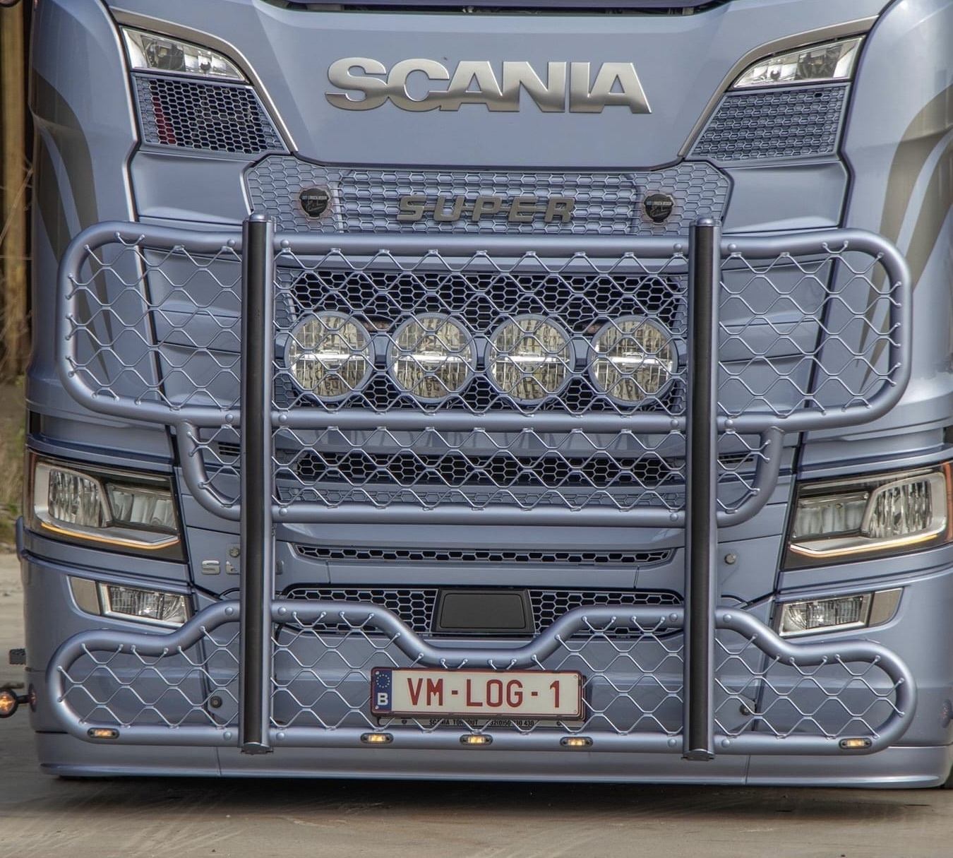 Hypro Bullbar Scania NG Corners up