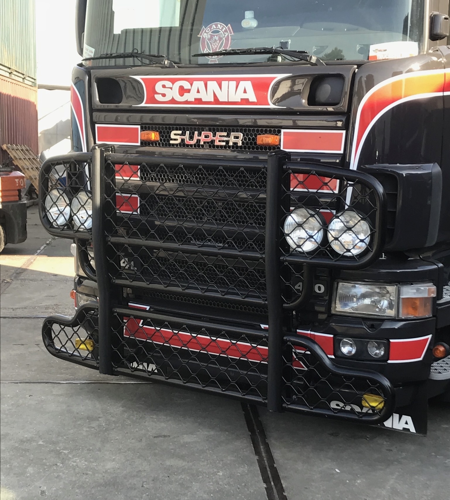 Hypro Bullbar voor Scania 4-serie