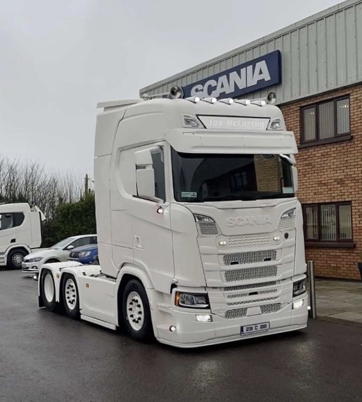 Coles Custom Mexicano Zonneklep voor Scania NextGen