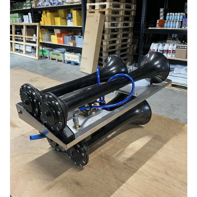 RVS Steun voor Hornblasters Shocker XL