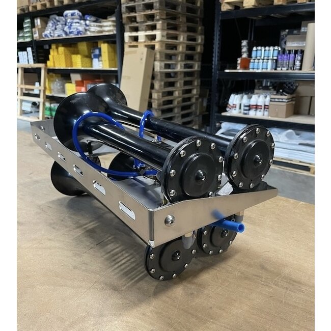 Stainless Bracket for Hornblasters Shocker XL Trainhorn.