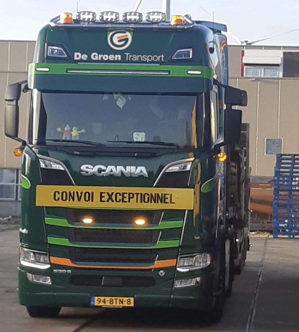 Fox Parts Zonneklep Scania NextGen Recht 34cm met Siberia 42" of 50"