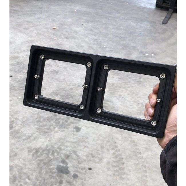 Omnius slim taillight Dubbel horizontaal frame voor LED achterlichten
