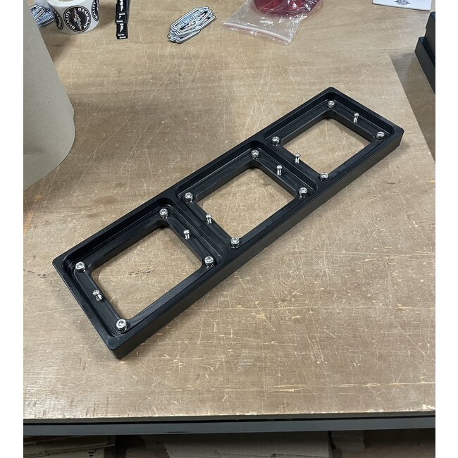 Omnius slim taillight Frame for 3x LED taillights