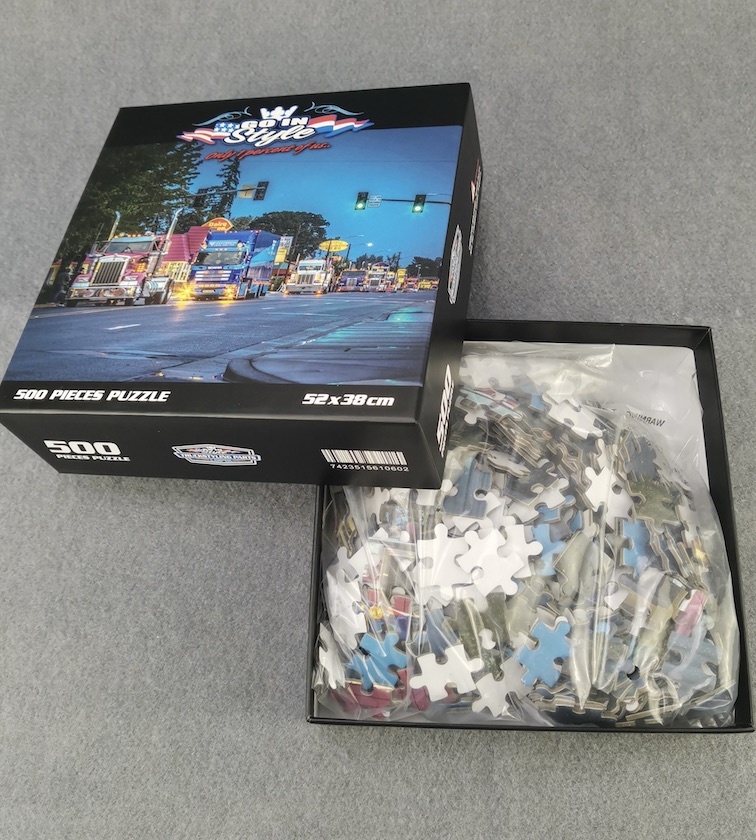 Puzzel van 500 stukjes