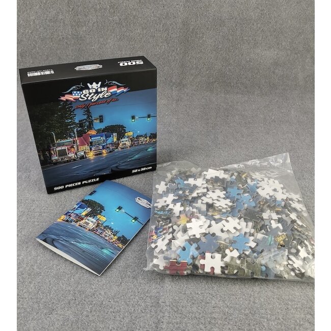 Puzzel van 500 stukjes