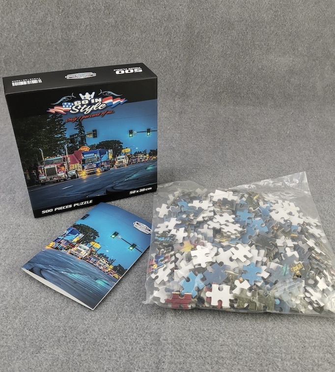 Puzzel van 500 stukjes