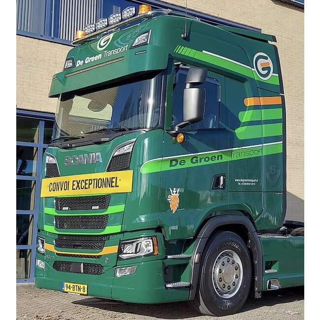 Fox Parts Zonneklep Scania NextGen Recht 34cm met Siberia 42" of 50"