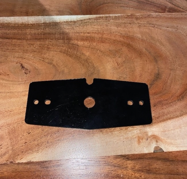 Doubleburner plastic backplate