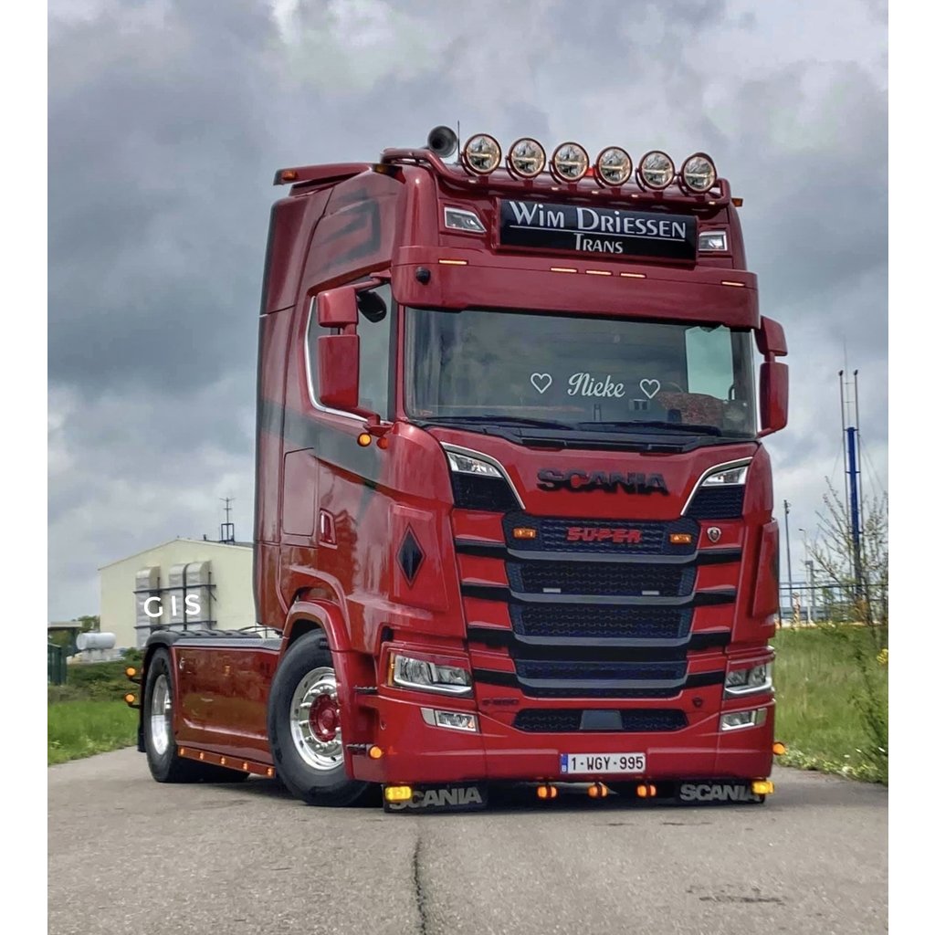 Kelsa Kelsa HiBar Scania NG R&S Highline RVS of  Aluminium