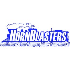 Hornblasters Hornblasters Shocker XL Trainhorn fully white!