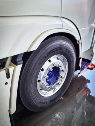 Solarguard DAF XF spatbordverlenger (set)