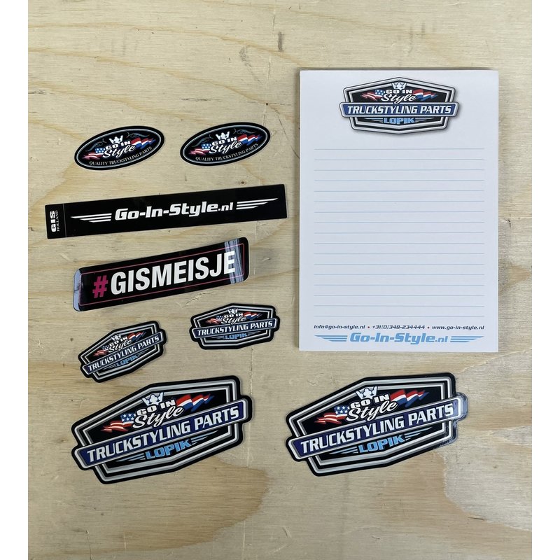 GIS GIS Stickerpackage